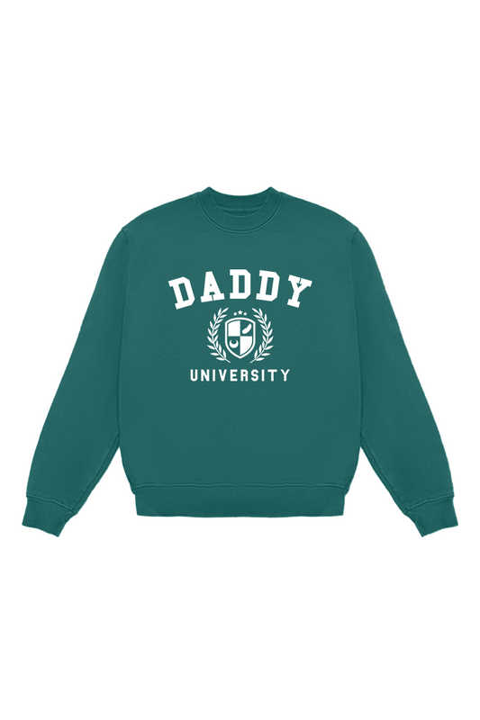 DADDY UNIVERSITY - Crewneck Sweater (CUTE Green)